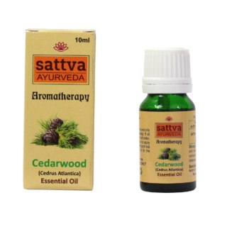 Sattva Aromatherapy Essential Oil olejek eteryczny Cedarwood 10ml (P1)