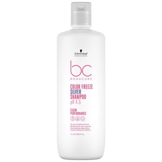 Schwarzkopf Professional BC Bonacure Color Freeze Silver Shampoo szampon z pigmentem do chłodnych odcieni włosów 1000ml (P1)