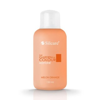 Silcare The Garden of Colour Acetone aceton do usuwania żelowych lakierów hybrydowych Melon Orange 150ml (P1)