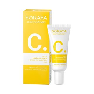 Soraya Beauty Alphabet Wit.C krem rozświetlający + serum witaminowe 2w1 30ml (P1)