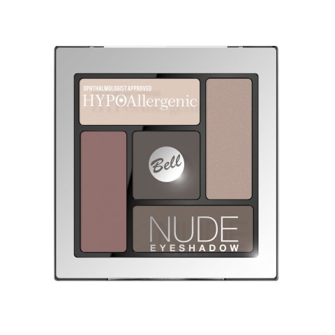 Bell HypoAllergenic Nude Eyeshadow hypoalergiczne satynowo-kremowe cienie do powiek 01 5g (P1)