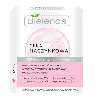 Bielenda Cera Naczynkowa krem redukujący zaczerwienienia na dzień 50ml (P1)