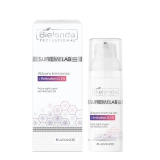 Bielenda Professional SupremeLab Re-Advanced aktywny krem na noc z Retinalem 50ml (P1)