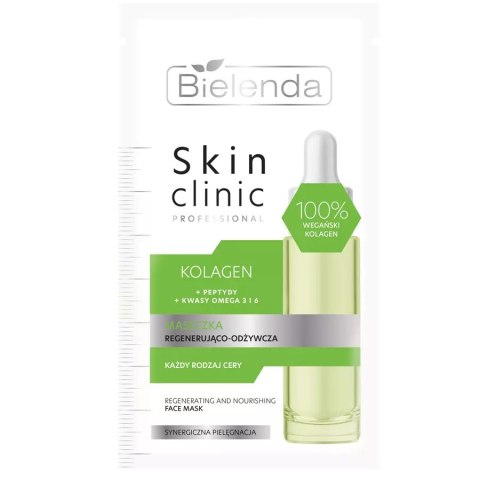 Bielenda Skin Clinic Professional Kolagen maseczka regenerująco-odżywcza 8g (P1)