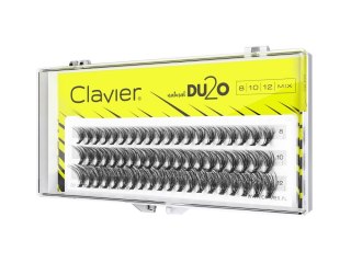 Clavier DU2O Double Volume MIX kępki rzęs 8mm-10mm-12mm (P1)