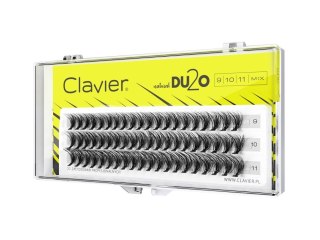 Clavier DU2O Double Volume MIX kępki rzęs 9mm-10mm-11mm (P1)