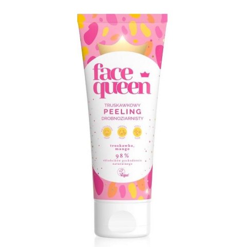 Face Queen Peeling drobnoziarnisty truskawkowy 75ml (P1)