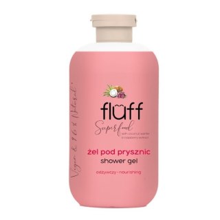 Fluff Shower Gel odżywczy żel pod prysznic Kokos i Malina 500ml (P1)