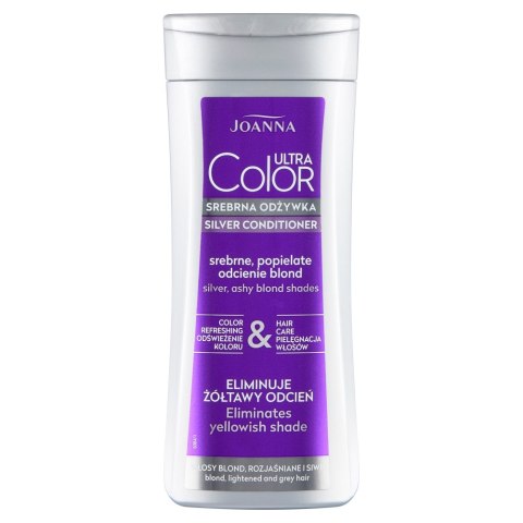 Joanna Ultra Color srebrna odżywka do włosów srebrne popielate odcienie blond 200g (P1)