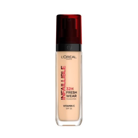 L'Oreal Paris Infaillible 32H Fresh Wear Foundation długotrwały podkład do twarzy 100 Linen 30ml (P1)