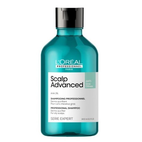 L'Oreal Professionnel Serie Expert Scalp Advanced Shampoo oczyszczający szampon do przetłuszczającej się skóry głowy 300ml (P1)