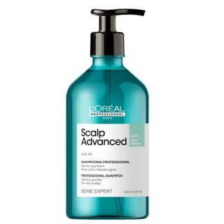 L'Oreal Professionnel Serie Expert Scalp Advanced Shampoo oczyszczający szampon do przetłuszczającej się skóry głowy 500ml (P1)