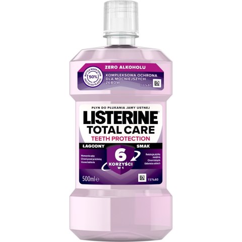 Listerine Total Care Zero płyn do płukania jamy ustnej 6w1 500ml (P1)