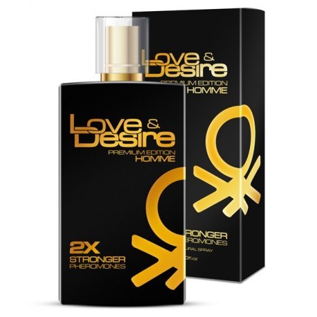 Love Desire Premium Edition Homme 2x Stronger Pheromones feromony dla mężczyzn spray 100ml (P1)