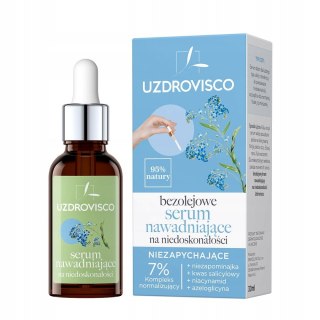 UZDROVISCO Bezolejowe serum nawadniające na niedoskonałości 30ml (P1)