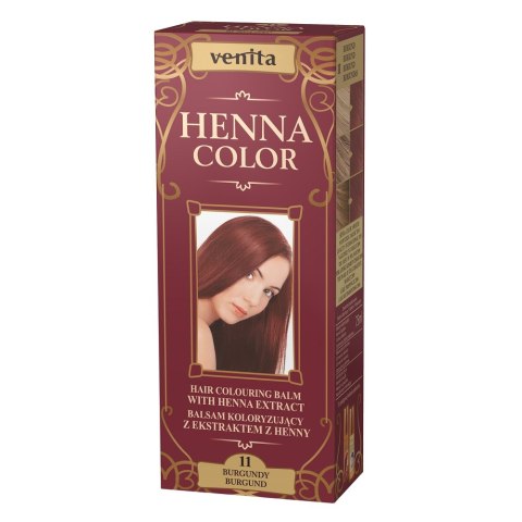 Venita Henna Color balsam koloryzujący z ekstraktem z henny 11 Burgund 75ml (P1)