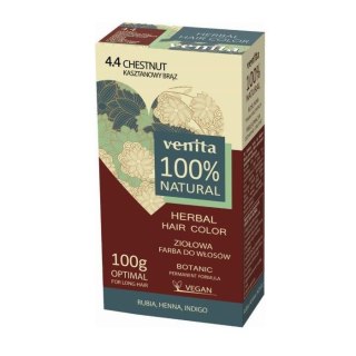 Venita Herbal Hair Color ziołowa farba do włosów 4.4 Kasztanowy Brąz 100g (P1)