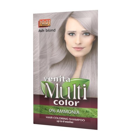 Venita MultiColor szampon koloryzujący 10.01 Popielaty Blond 40g (P1)