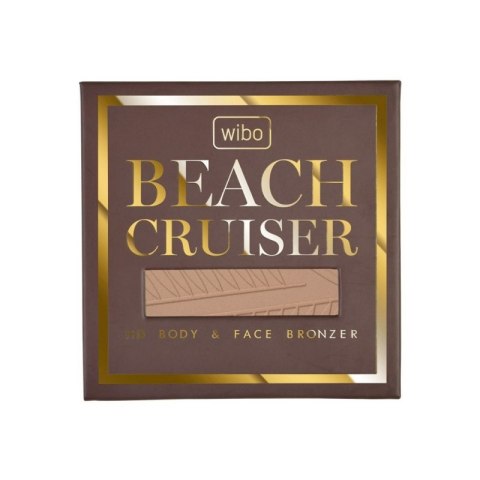 Wibo Beach Cruiser HD Body Face Bronzer perfumowany bronzer do twarzy i ciała 02 Cafe Creme 22g (P1)