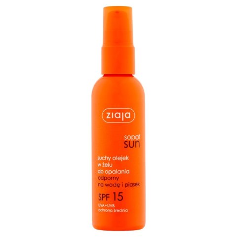 Ziaja Sopot Sun suchy olejek w żelu do opalania SPF15 90ml (P1)