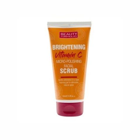 Beauty Formulas Brightening Vitamin C rozjaśniający peeling do twarzy z witaminą C 150ml (P1)