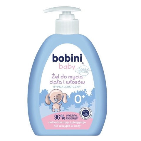 Bobini Baby żel do mycia ciała i włosów hypoalergiczny 300ml (P1)