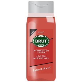 Brut Attraction Totale żel do mycia ciała i włosów 500ml (P1)