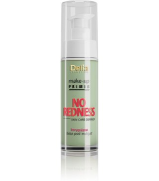 Delia Make-Up Primer No Redness Skin Care Defined korygująca baza pod makijaż 30ml (P1)