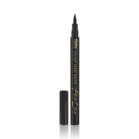 Delia Shape Master Fine Line eyeliner w pisaku Black (P1)