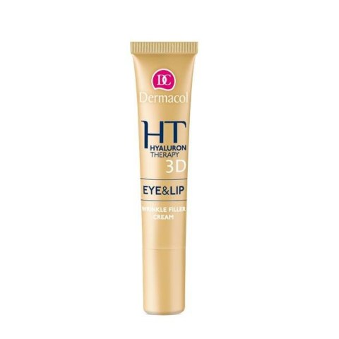 Dermacol Hyaluron Therapy 3D Eye Lip Wrinkle Filler Cream krem remodelujący okolice oczu i ust 15ml (P1)