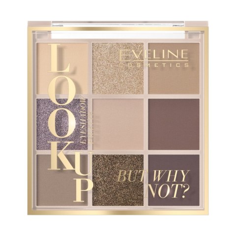 Eveline Cosmetics Look Up paleta 9 cieni do powiek But Why Not 10.8g (P1)