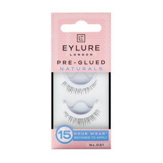 Eylure Pre-Glued False Lashes sztuczne rzęsy samoprzylepne naturalny efekt No. 031 Naturals (P1)