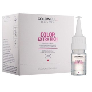 Goldwell Dualsenses Color Extra Rich Intensive Conditioning Serum intensywne serum do włosów naturalnych i farbowanych 12x18ml (