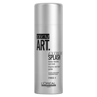 L'Oreal Professionnel Tecni Art Extreme Splash Elastic Wet-Look Gel elastyczny żel utrwalający fryzurę Force 4 150ml (P1)