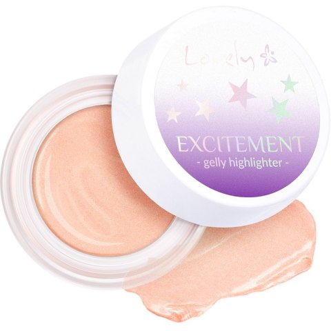 Lovely Excitement Gelly Highlighter żelowy rozświetlacz do twarzy 10g (P1)