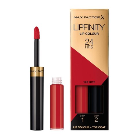 MAX FACTOR Lipfinity Lip Colour trwała pomadka do ust 120 Hot (P1)