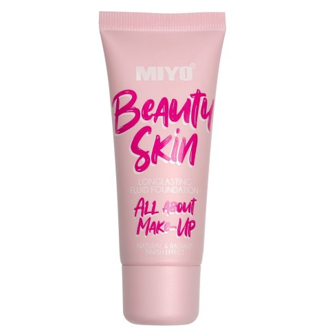 MIYO Beauty Skin Foundation podkład nawilżający z kwasem hialuronowym 02 Shell 30ml (P1)