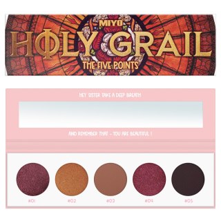 MIYO The Five Points Palette paleta cieni do powiek Holy Grail 6.5g (P1)