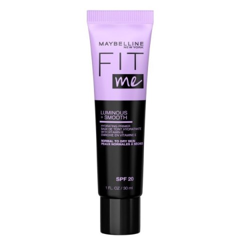 Maybelline Fit Me Luminous+Smooth Hydrating Primer nawilżająco-rozświetlająca baza pod makijaż 30ml (P1)