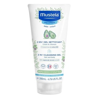 Mustela 2in1 Cleansing Gel żel myjący 2w1 dla dzieci 200ml (P1)