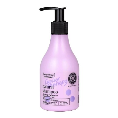 Natura Siberica Hair Evolution Caviar Therapy Natural Shampoo naturalny szampon do włosów zniszczonych i matowych 245ml (P1)