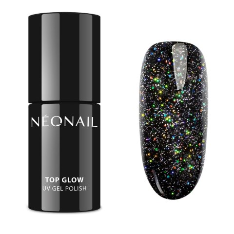 NeoNail Top Glow top hybrydowy Multicolor Holo 7.2ml (P1)