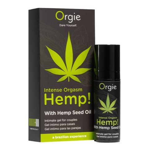 Orgie Hemp! Intense Orgasm stymulujący żel intymny 15ml (P1)