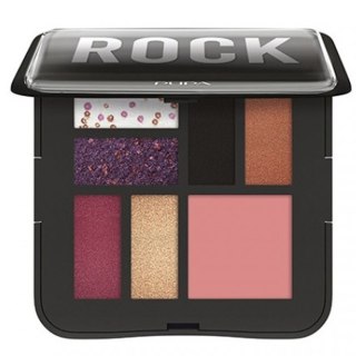 Pupa Milano 3D Effects Design S Eyeshadow Palette paleta cieni do powiek Black 8g (P1)