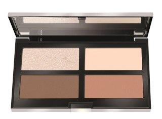 Pupa Milano Contouring Strobing Ready 4 Selfie Powder Palette paleta pudrów do konturowania i strobingu 001 Pelli Chiare 17.5g 