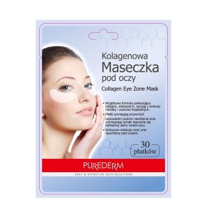 Purederm Collagen Eye Zone Mask kolagenowa maseczka pod oczy 30szt. (P1)