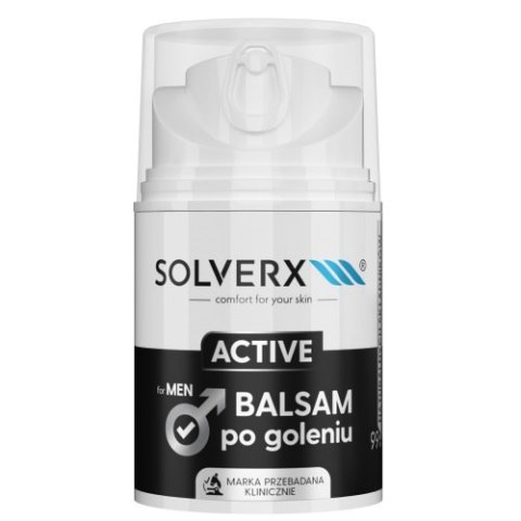 SOLVERX Active balsam po goleniu dla mężczyzn 50ml (P1)