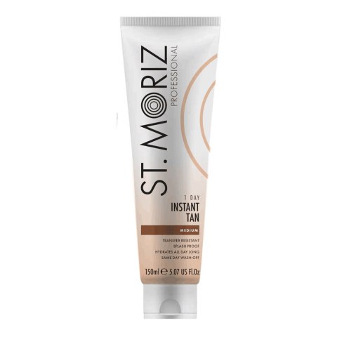 St.Moriz Professional 1 Day Instant Tan zmywalny bronzer do ciała Medium 150ml (P1)