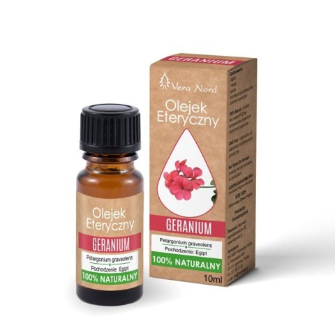 Vera Nord Naturalny olejek eteryczny Geranium 10ml (P1)