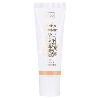 Wibo Boho Woman 2 in 1 Cream Foundation 2w1 krem i podkład do twarzy 2 25g (P1)